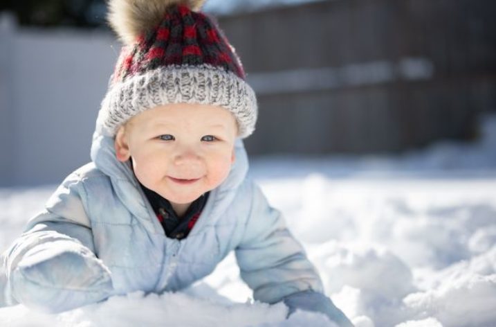 Starostlivosť o detské líčka počas zimy