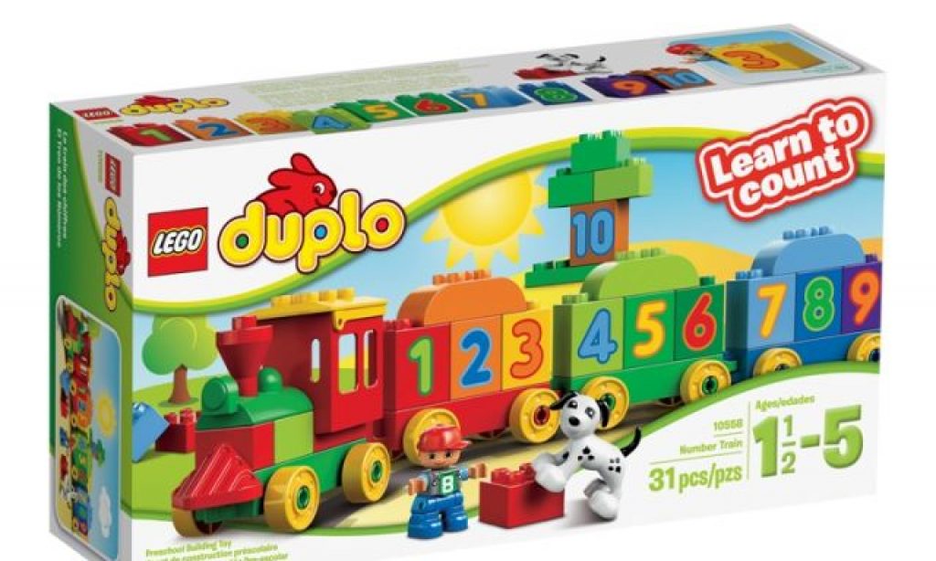 Súťaž o Vláčik s číslami LEGO duplo