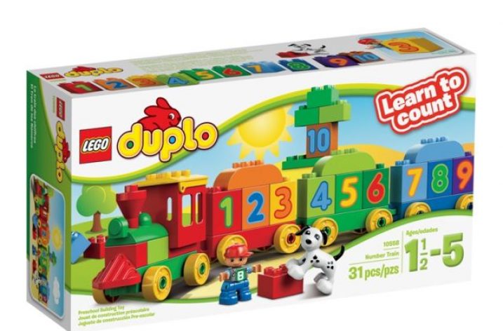 Súťaž o Vláčik s číslami LEGO duplo