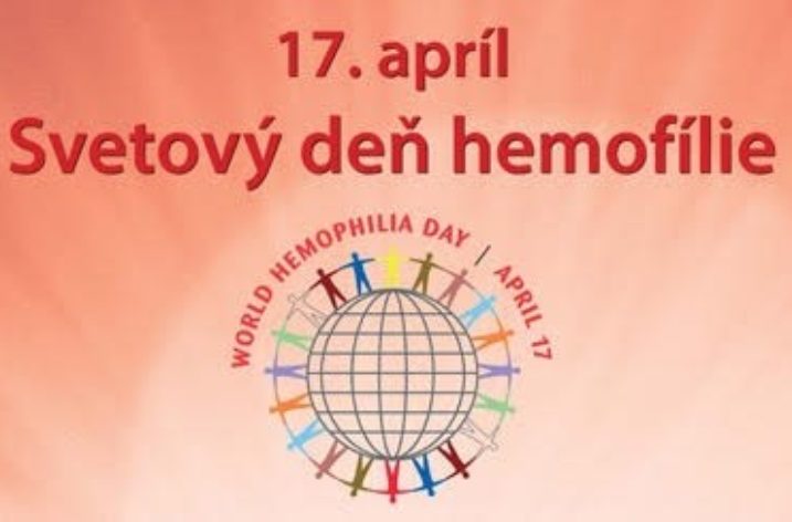 Svetový deň hemofílie ako znak podpory pacientov s nevyliečiteľnými vrodenými krvácavými ochoreniami